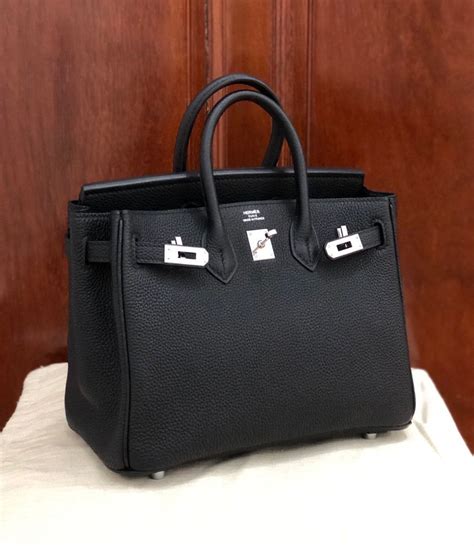 Hermes silver bag hardware